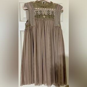 Free People Dress in Taupe
